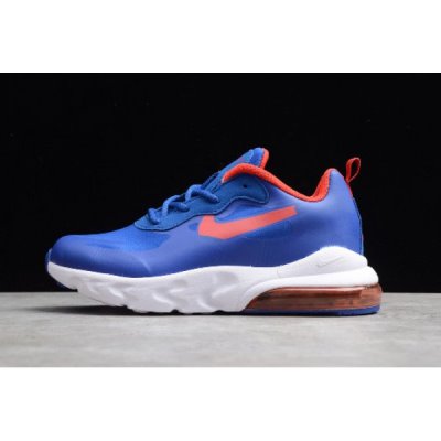 Nike Çocuk Air Max 270 React Kraliyet Mavisi / Kırmızı Koşu Ayakkabısı Türkiye - SQM6V399